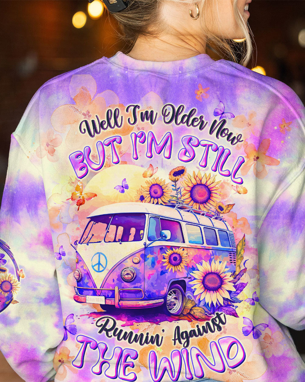 RUNNING AGAINST THE WIND BUS TIE DYE ALL OVER PRINT - TLTW2711235