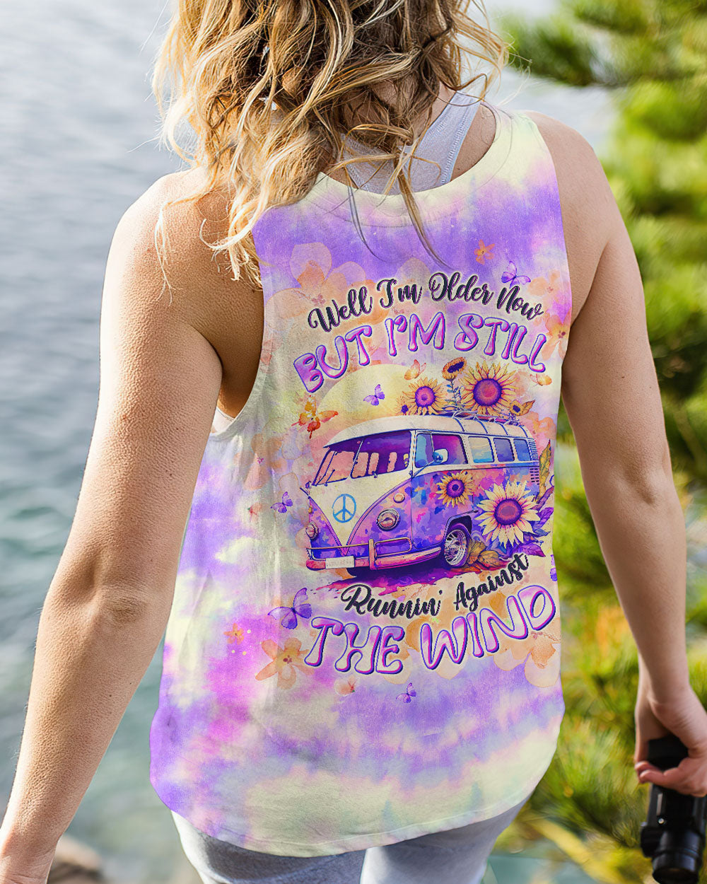 RUNNING AGAINST THE WIND BUS TIE DYE ALL OVER PRINT - TLTW2711235