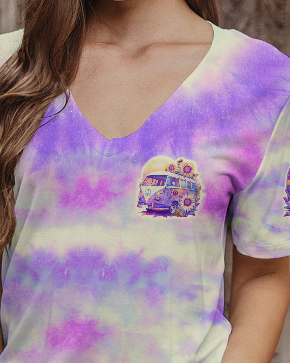 RUNNING AGAINST THE WIND BUS TIE DYE ALL OVER PRINT - TLTW2711235