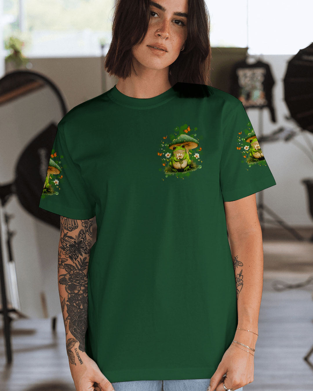 JUST BREATHE FROG  ALL OVER PRINT - TLTW2810252