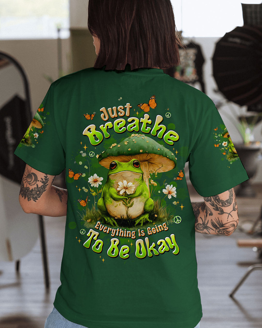 JUST BREATHE FROG  ALL OVER PRINT - TLTW2810252