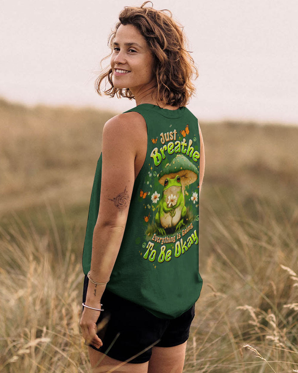 JUST BREATHE FROG  ALL OVER PRINT - TLTW2810252