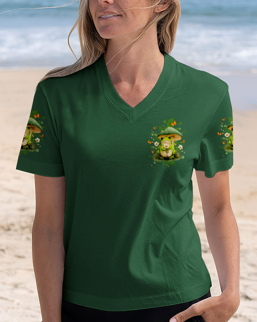 JUST BREATHE FROG  ALL OVER PRINT - TLTW2810252