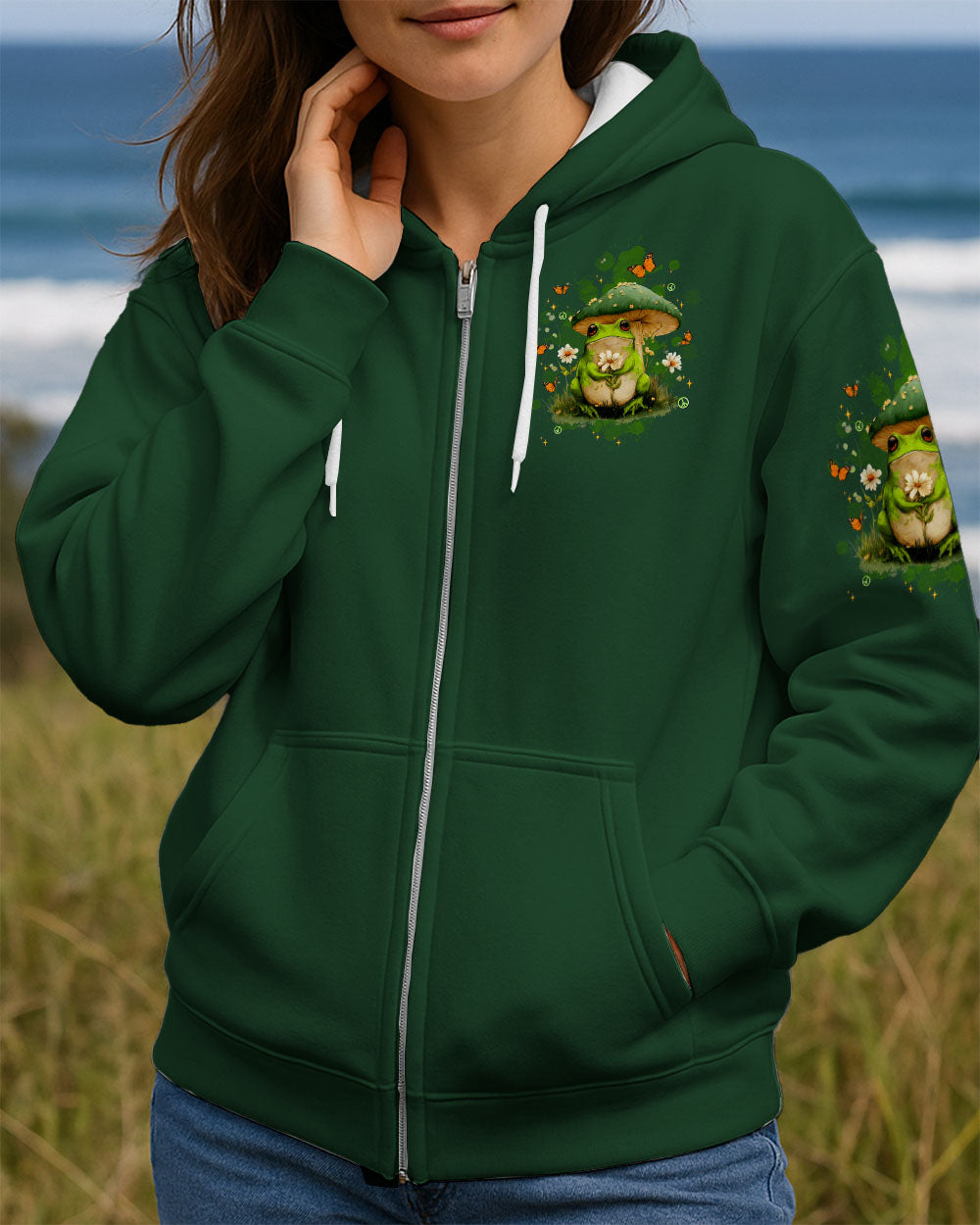 JUST BREATHE FROG  ALL OVER PRINT - TLTW2810252