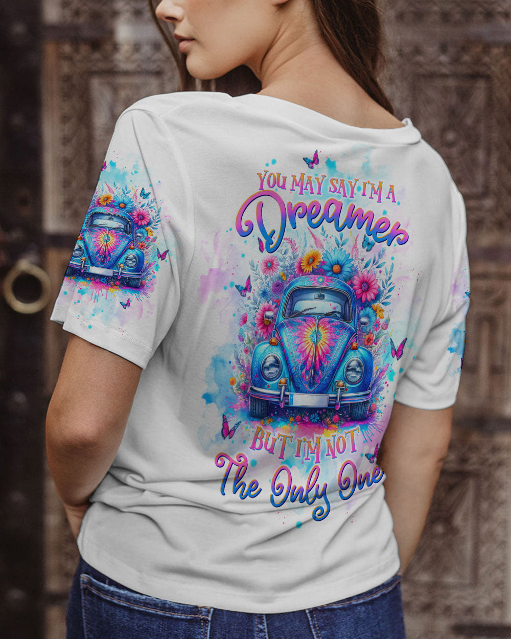 YOU MAY SAY I'M A DREAMER ALL OVER PRINT - TLTW2901243