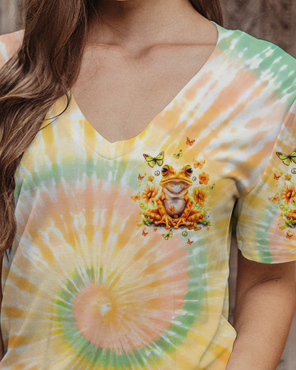 BE KIND TO YOURSELF FROG ALL OVER PRINT - TLTW2902242