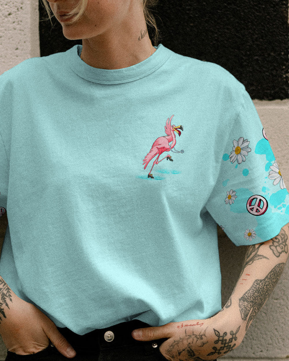 MAKE TODAY FLAMAZING FLAMINGO ALL OVER PRINT - TLTW2906231