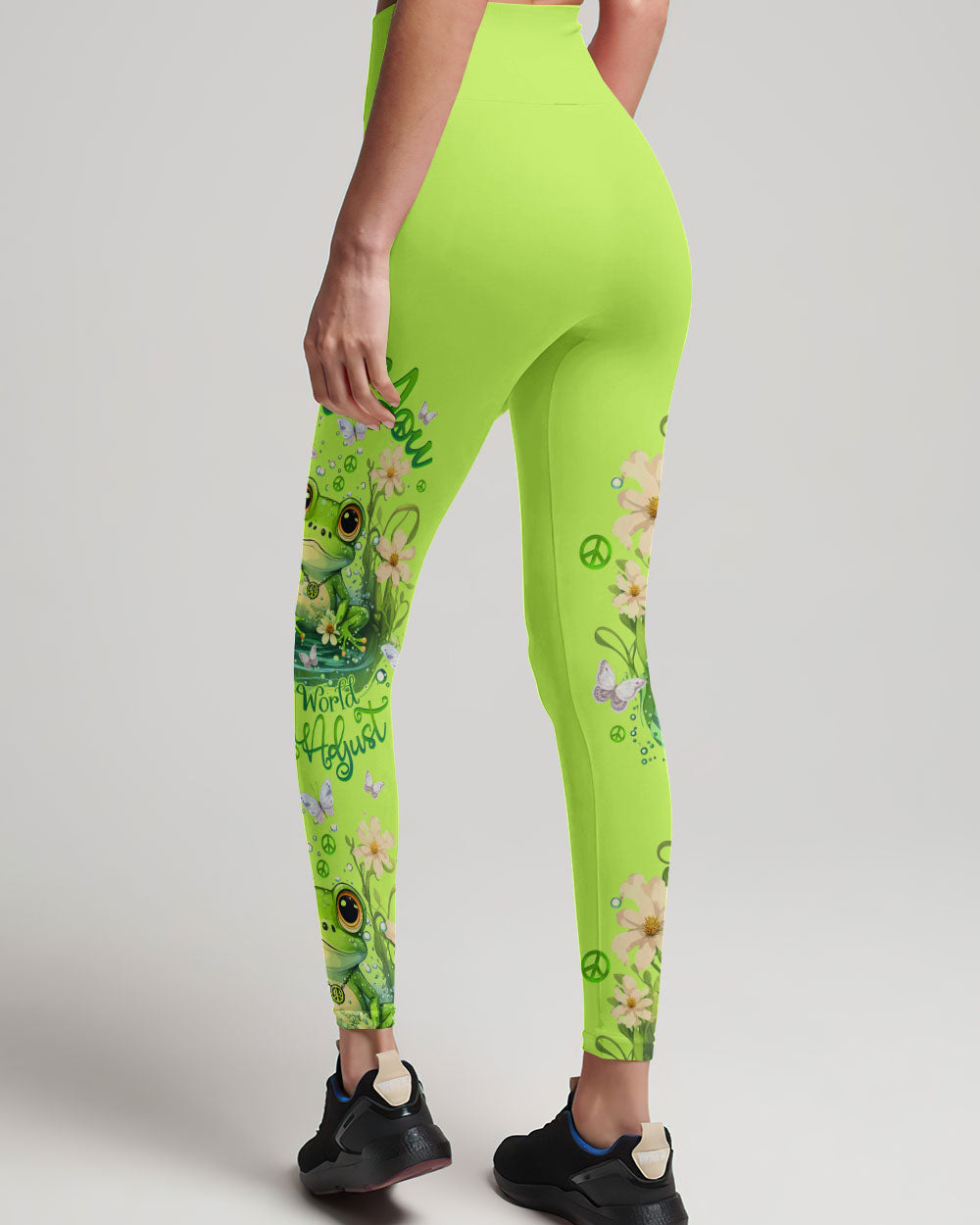 BE YOU THE WORLD WILL ADJUST FROG ALL OVER PRINT - TLTW2908232