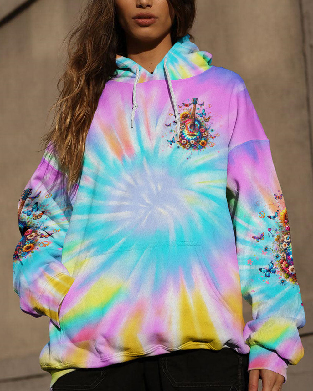 WHISPER WORDS OF WISDOM TIE DYE GUITAR ALL OVER PRINT - TLTW2911232