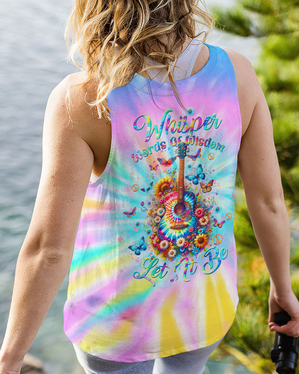 WHISPER WORDS OF WISDOM TIE DYE GUITAR ALL OVER PRINT - TLTW2911232