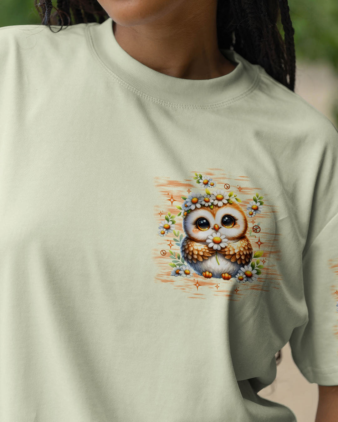 OWL I WANT IS SOME PEACE AND QUIET ALL OVER PRINT - TLTW3006254