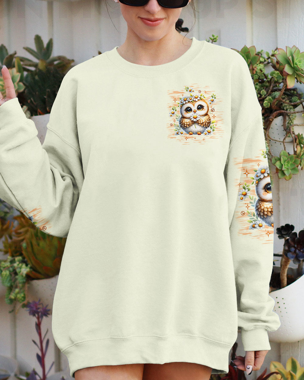 OWL I WANT IS SOME PEACE AND QUIET ALL OVER PRINT - TLTW3006254