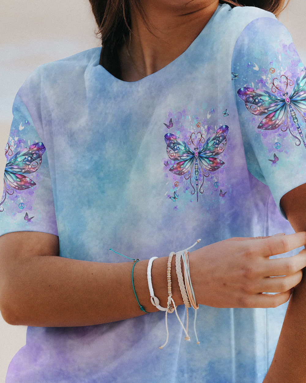 BE YOU THE WORLD WILL ADJUST DRAGONFLY ALL OVER PRINT - YHDU2911231
