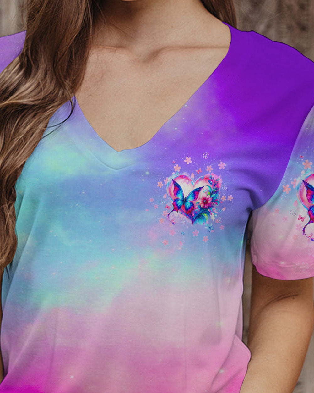 JUST BREATHE BUTTERFLY ALL OVER PRINT - TLTW3105245