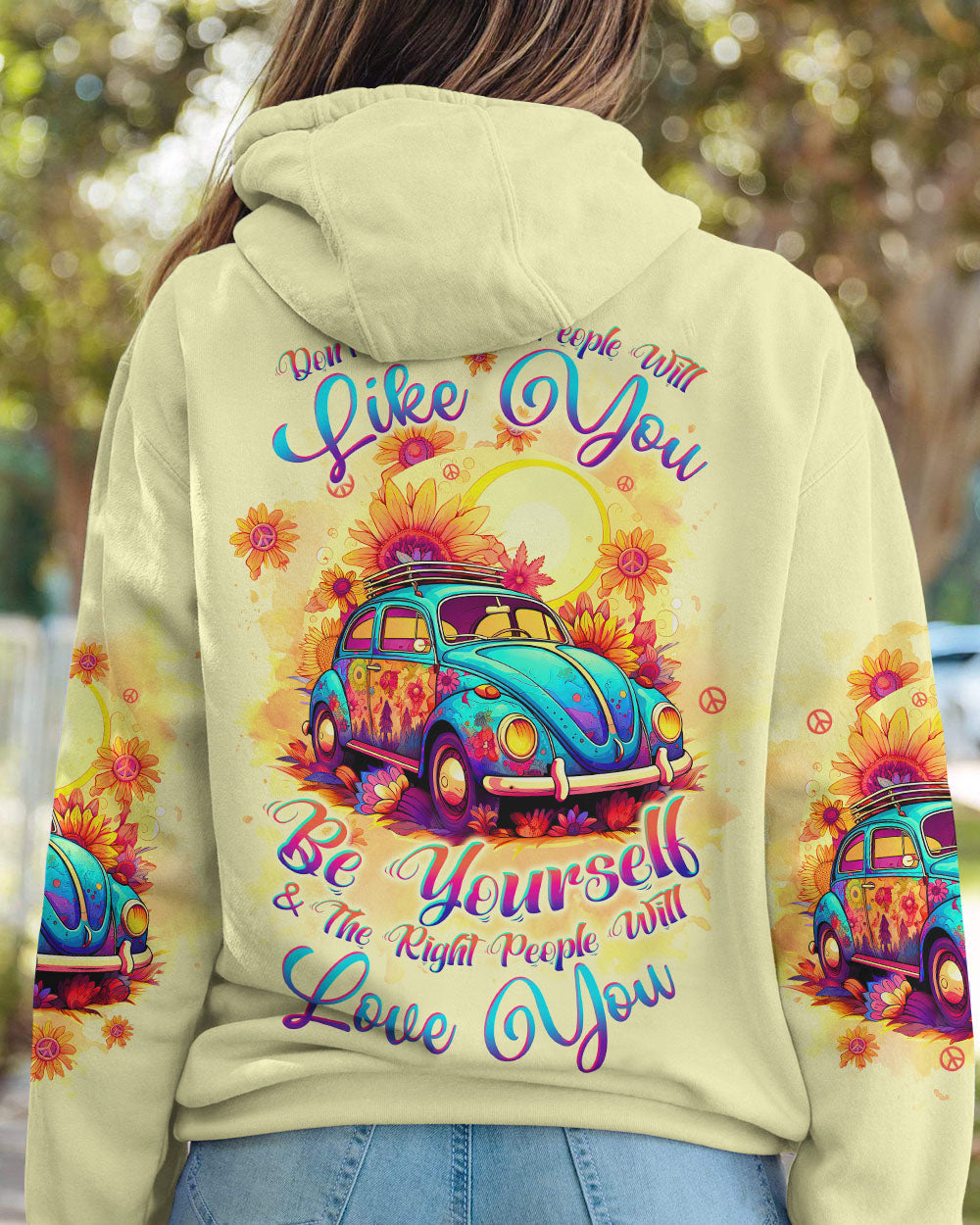 THE RIGHT PEOPLE WILL LOVE YOU ALL OVER PRINT - TLTW3108233