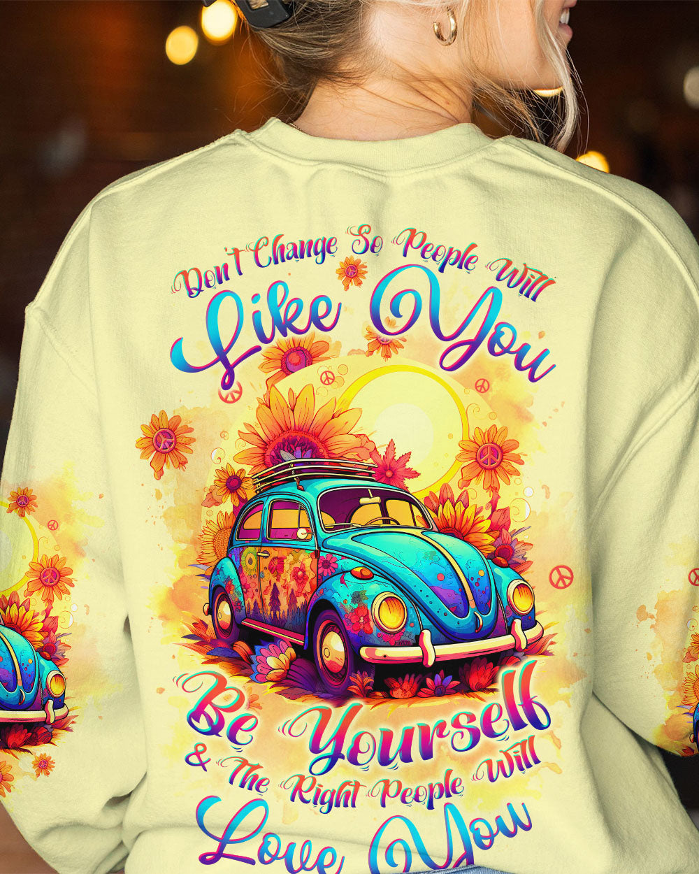 THE RIGHT PEOPLE WILL LOVE YOU ALL OVER PRINT - TLTW3108233