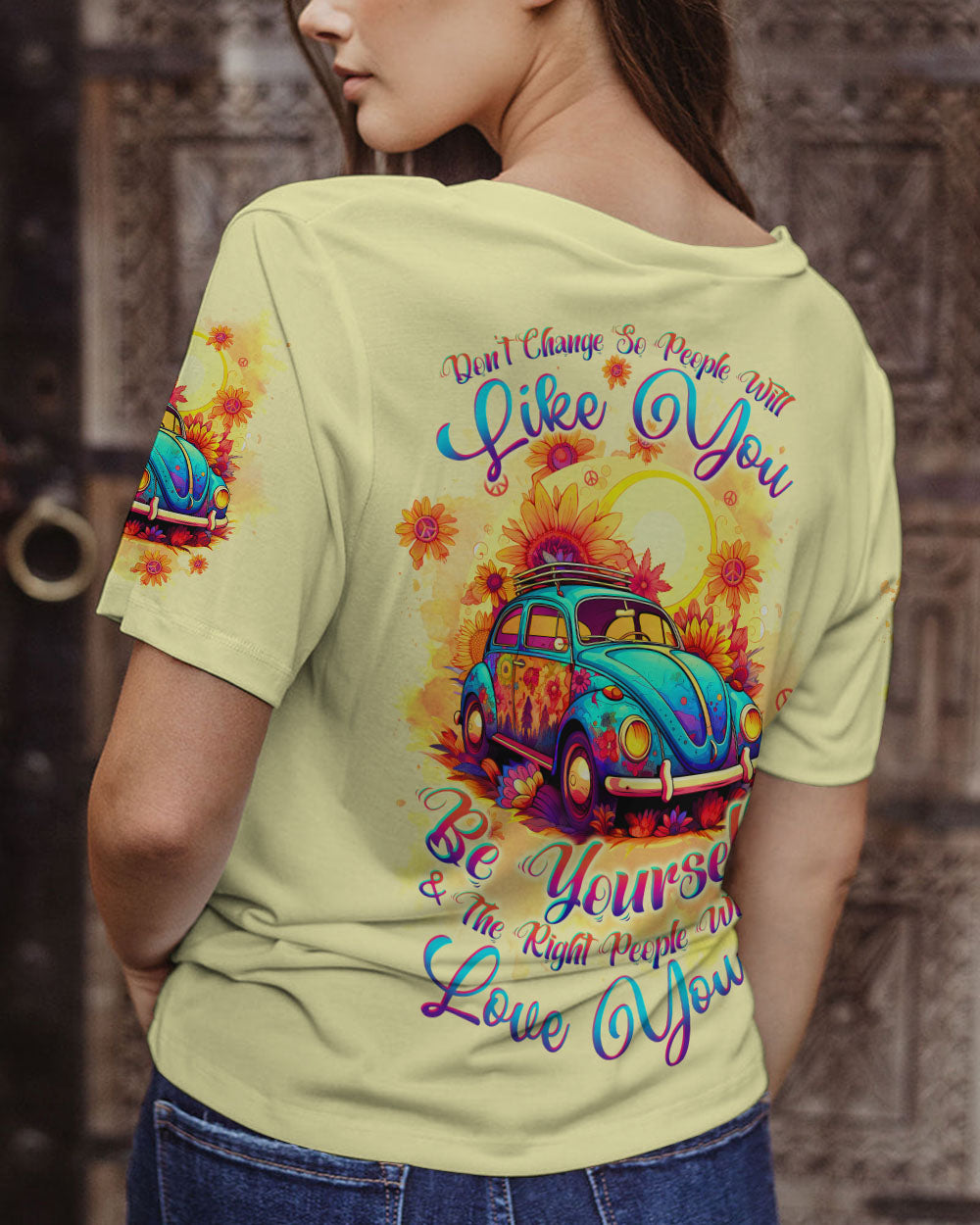 THE RIGHT PEOPLE WILL LOVE YOU ALL OVER PRINT - TLTW3108233