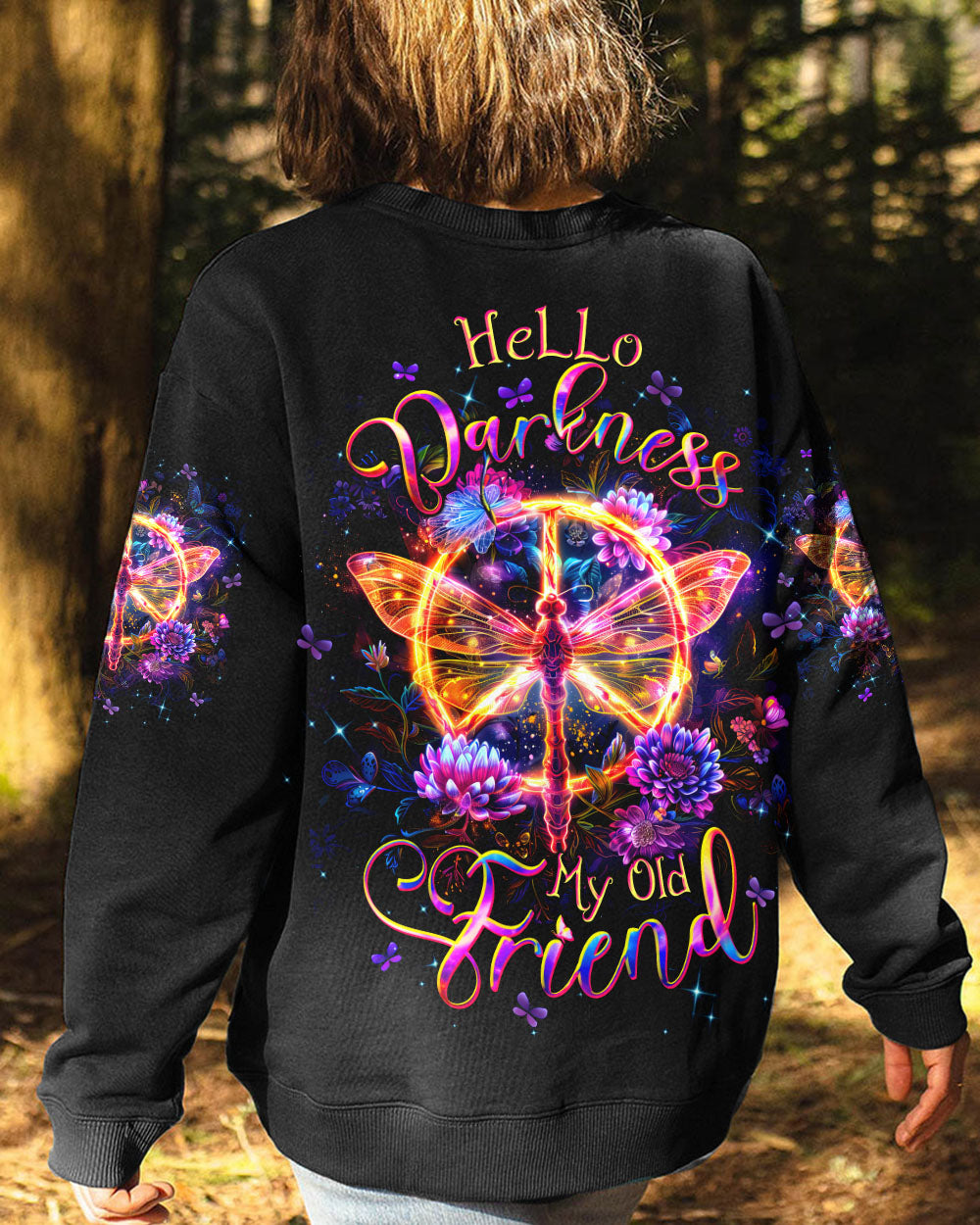 HELLO DARKNESS MY OLD FRIEND DRAGONFLY ALL OVER PRINT - TLTW3112244
