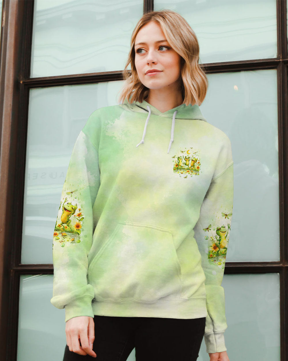 DANCE IN THE RAIN FROG ALL OVER PRINT - TLTW2303243