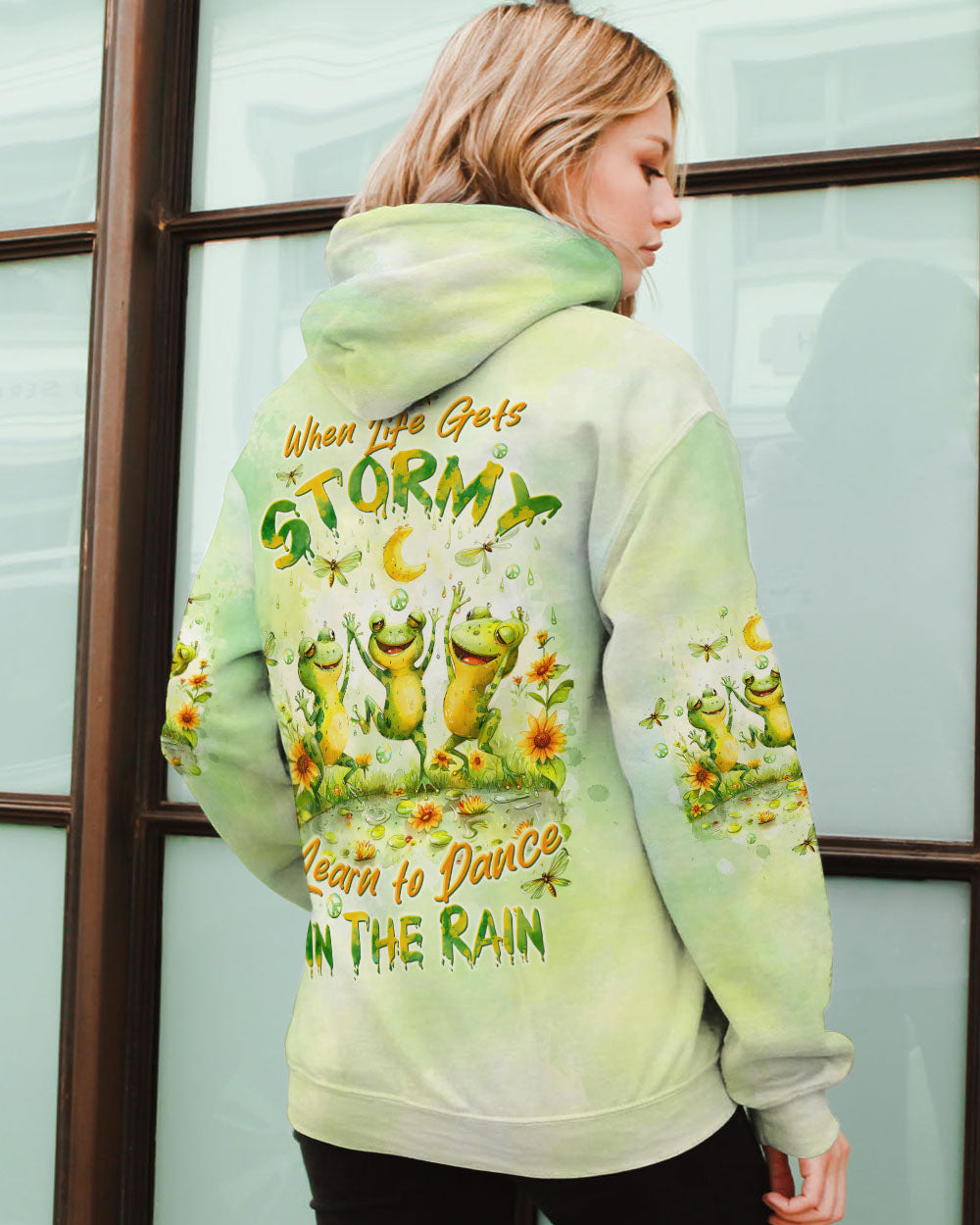 DANCE IN THE RAIN FROG ALL OVER PRINT - TLTW2303243