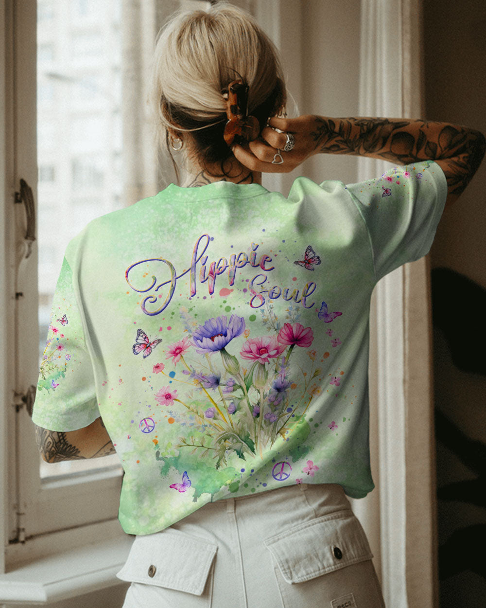 HIPPIE SOUL WILD FLOWERS ALL OVER PRINT - YHKD2911232