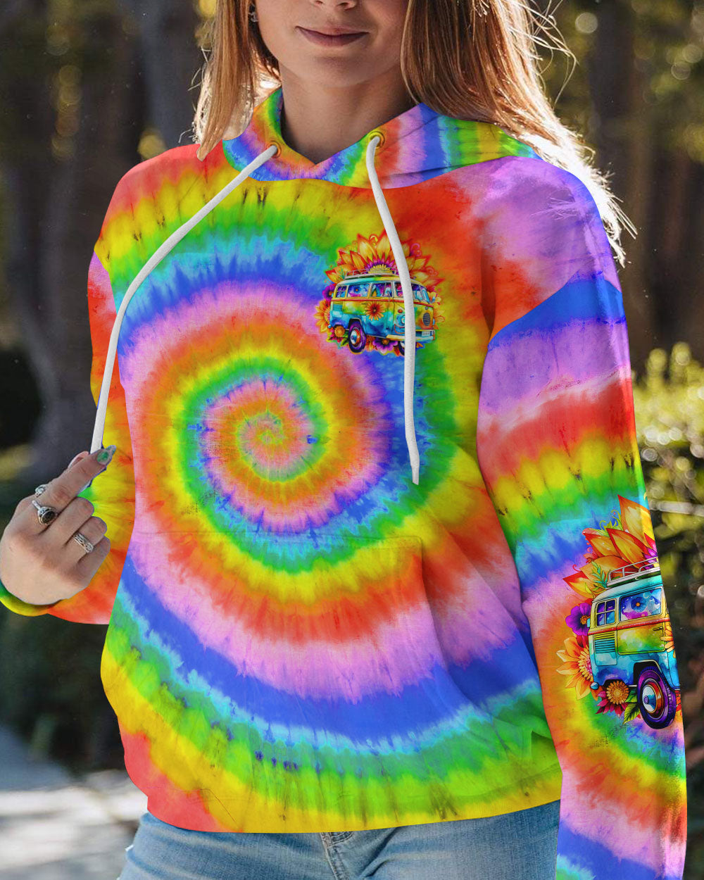 BORN TO BE WILD TIE DYE ALL OVER PRINT - TY0108231