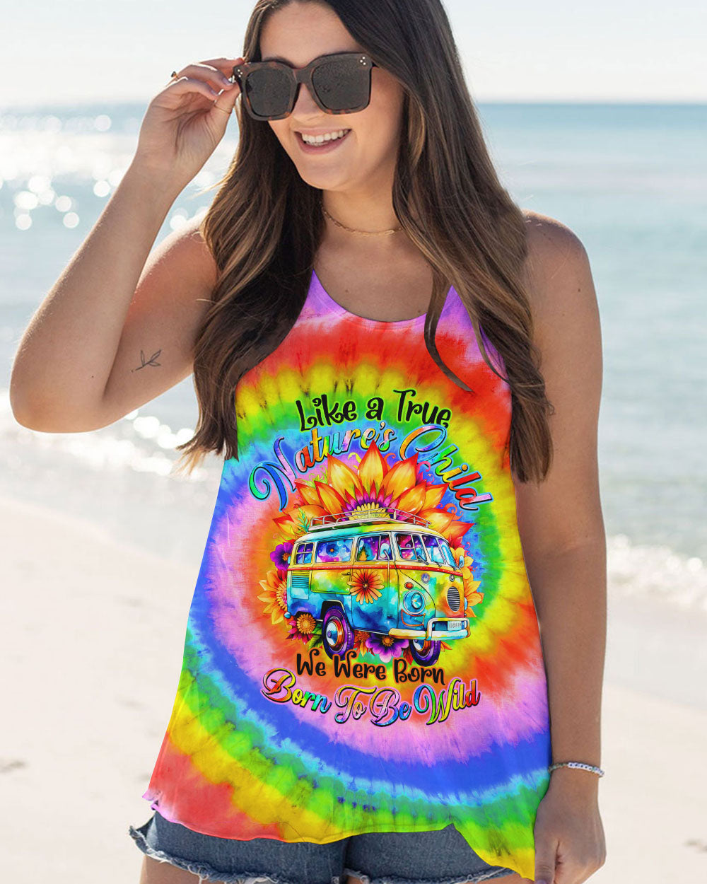 BORN TO BE WILD TIE DYE ALL OVER PRINT - TY0108231