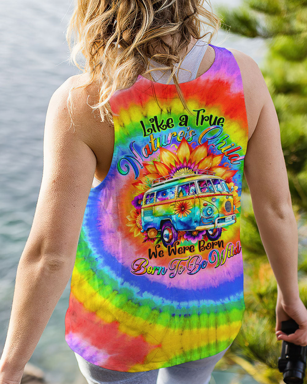 BORN TO BE WILD TIE DYE ALL OVER PRINT - TY0108231