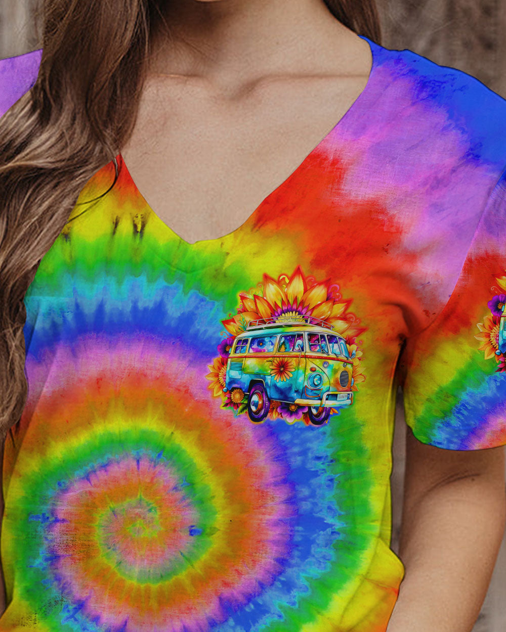 BORN TO BE WILD TIE DYE ALL OVER PRINT - TY0108231