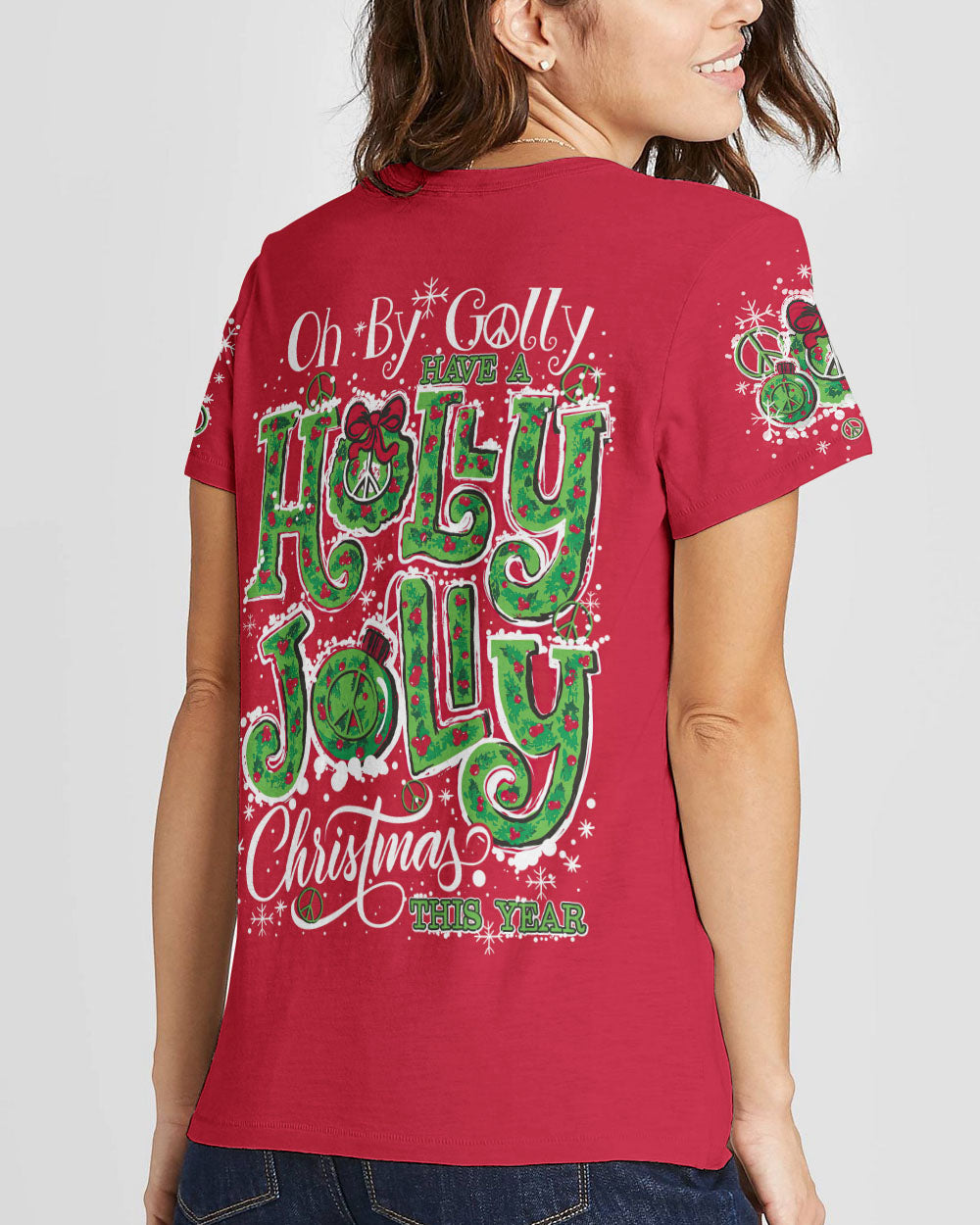 OH BY GOLLY CHRISTMAS ALL OVER PRINT - TY0109232