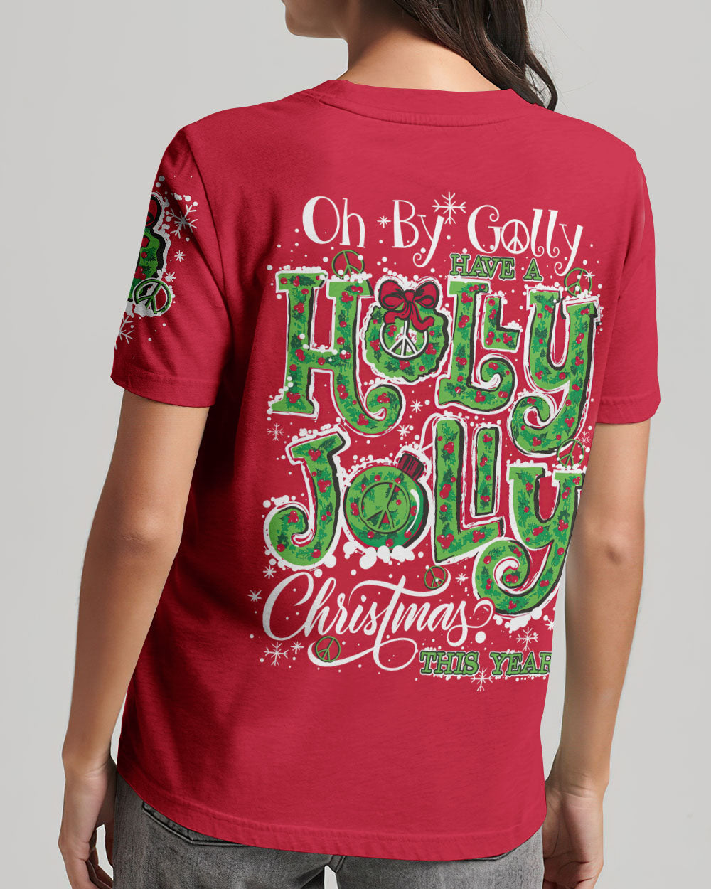 OH BY GOLLY CHRISTMAS ALL OVER PRINT - TY0109232