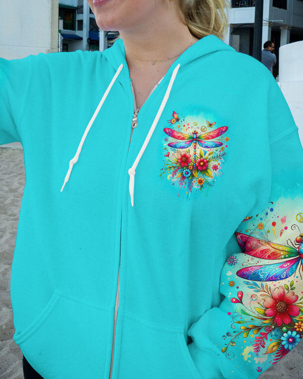 WITH BRAVE WINGS SHE FLIES ALL OVER PRINT - TY0201241