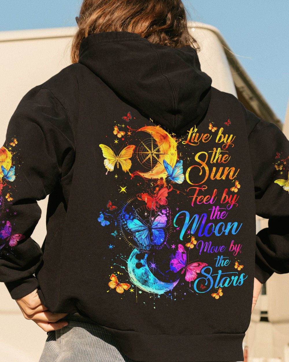 LIVE BY THE SUN BUTTERFLIES ALL OVER PRINT - TY0203246