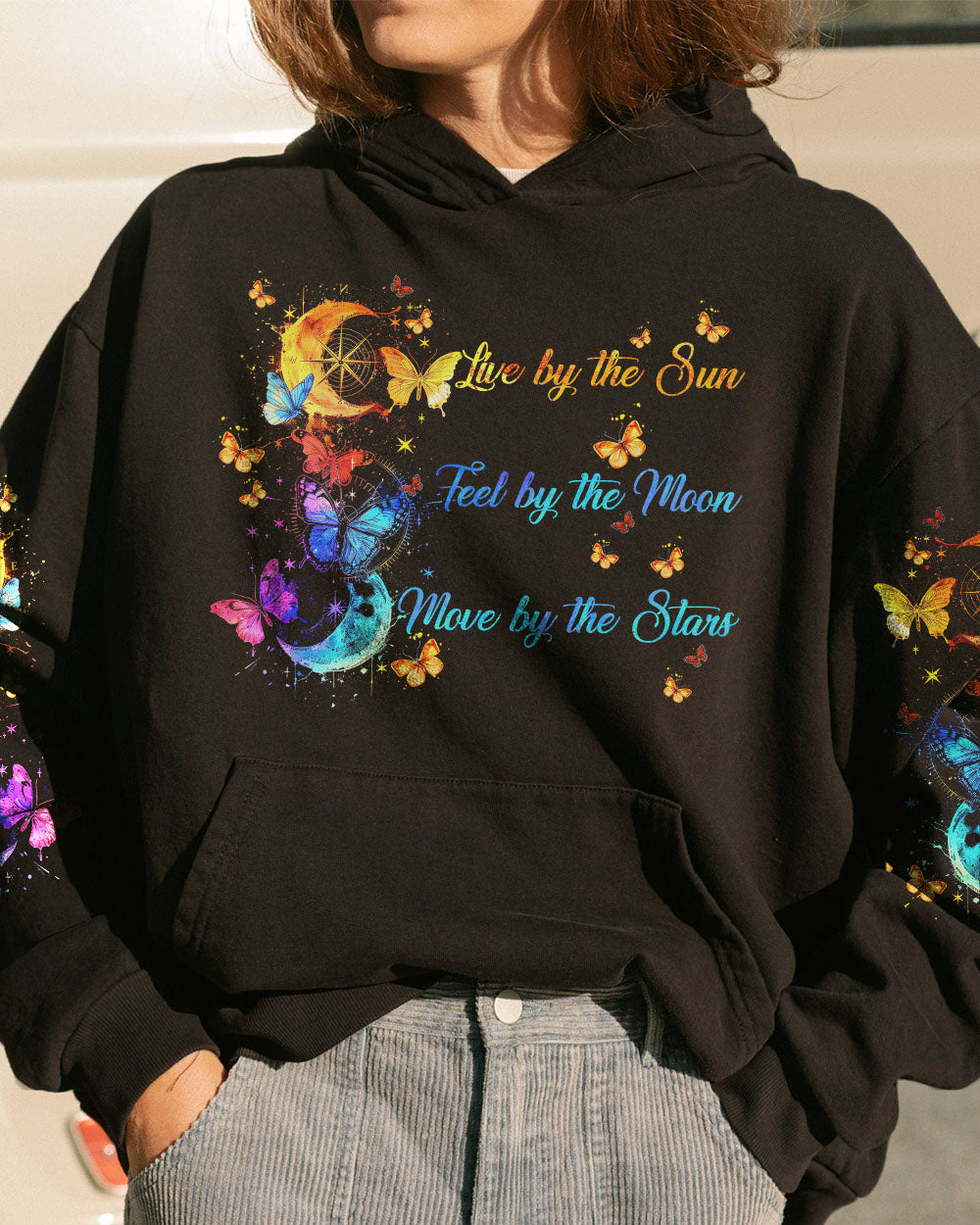 LIVE BY THE SUN BUTTERFLIES ALL OVER PRINT - TY0203246