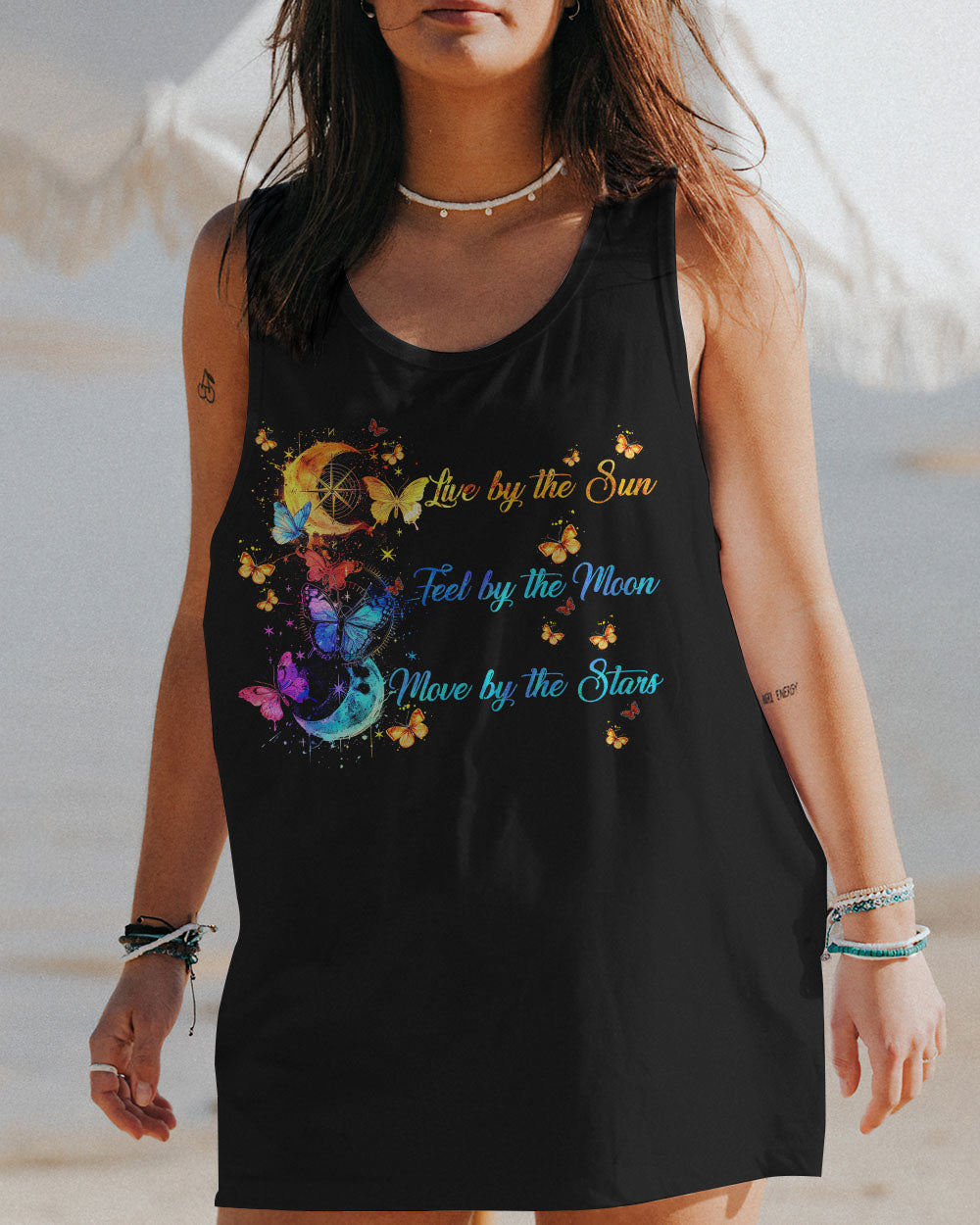 LIVE BY THE SUN BUTTERFLIES ALL OVER PRINT - TY0203246