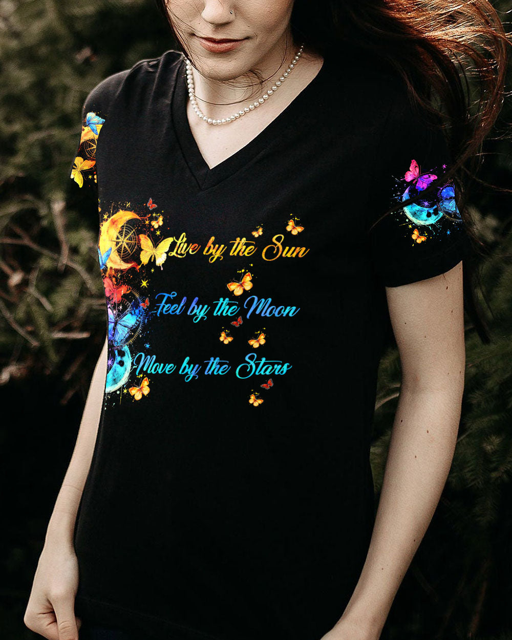 LIVE BY THE SUN BUTTERFLIES ALL OVER PRINT - TY0203246