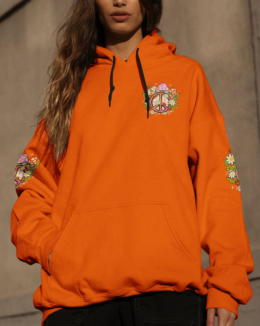 SLOW DOWN SNAIL HIPPIE ALL OVER PRINT - TY0207252
