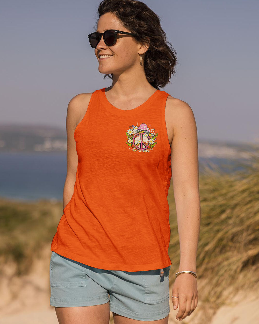 SLOW DOWN SNAIL HIPPIE ALL OVER PRINT - TY0207252