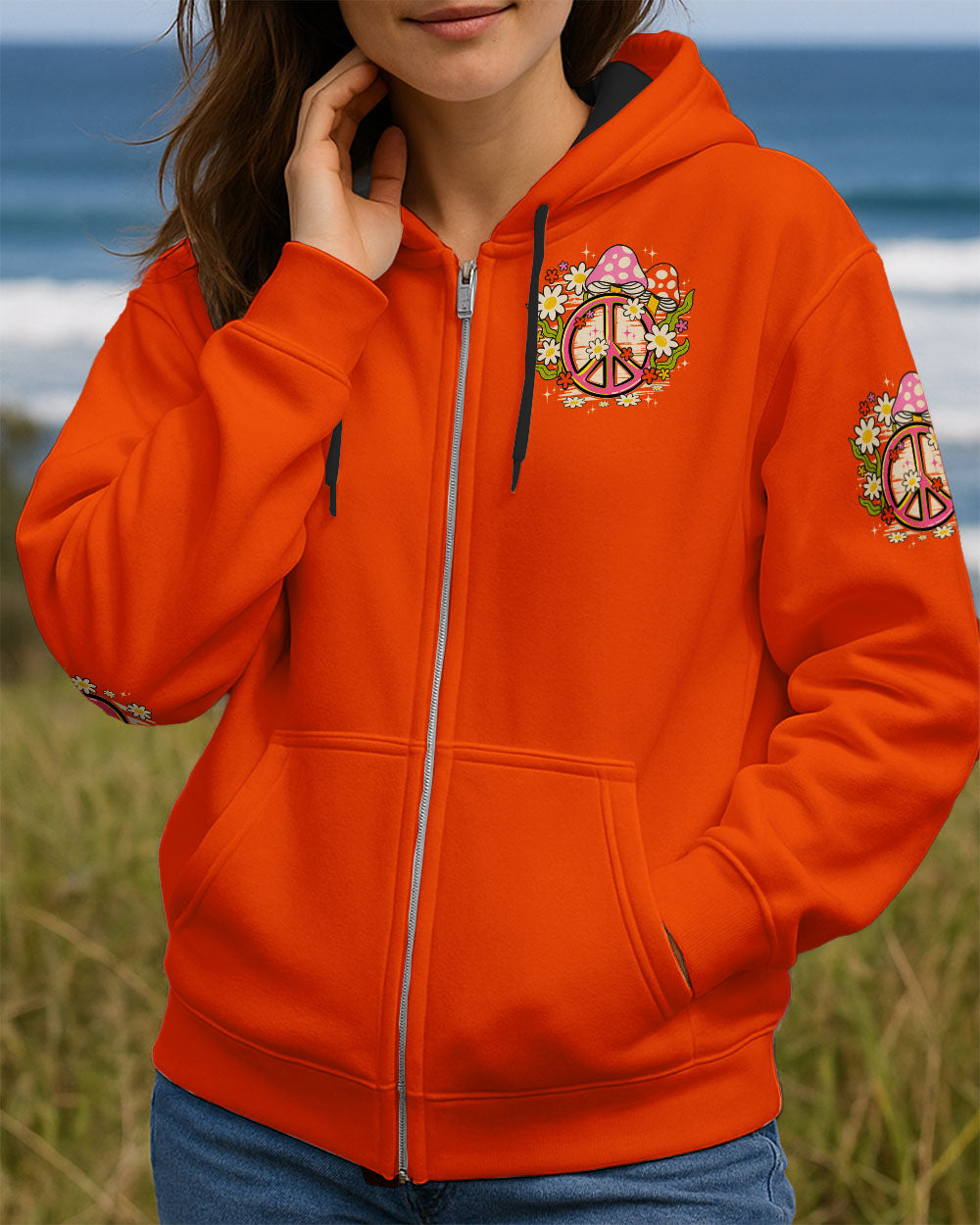SLOW DOWN SNAIL HIPPIE ALL OVER PRINT - TY0207252