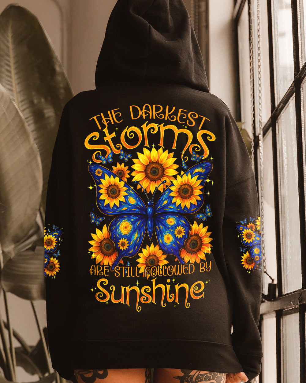 THE DARKEST STORMS ARE STILL FOLLOWED BY SUNSHINE BUTTERFLY ALL OVER PRINT - TY0210251