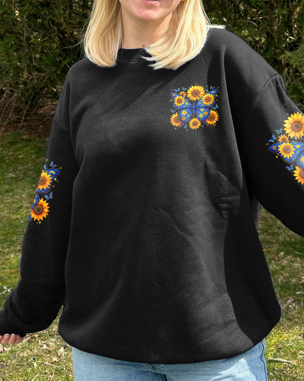 THE DARKEST STORMS ARE STILL FOLLOWED BY SUNSHINE BUTTERFLY ALL OVER PRINT - TY0210251