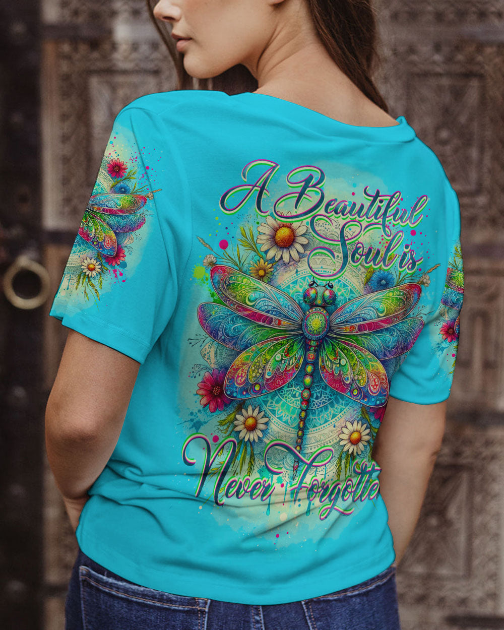 BEAUTIFUL SOUL DRAGONFLY ALL OVER PRINT - TY0212231