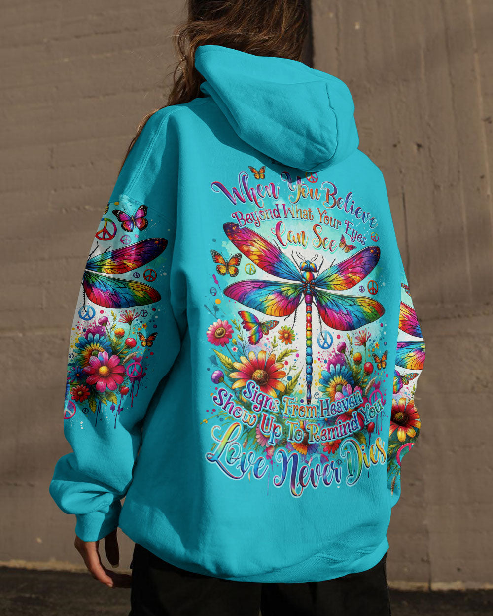 WHEN YOU BELIEVE DRAGONFLY ALL OVER PRINT - TY0212232
