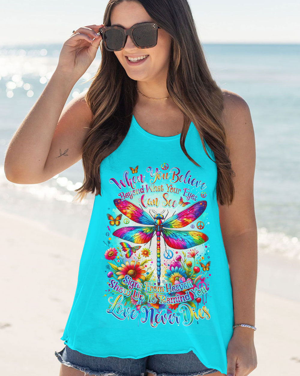 WHEN YOU BELIEVE DRAGONFLY ALL OVER PRINT - TY0212232