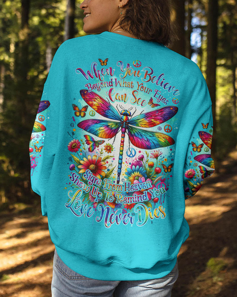 WHEN YOU BELIEVE DRAGONFLY ALL OVER PRINT - TY0212232