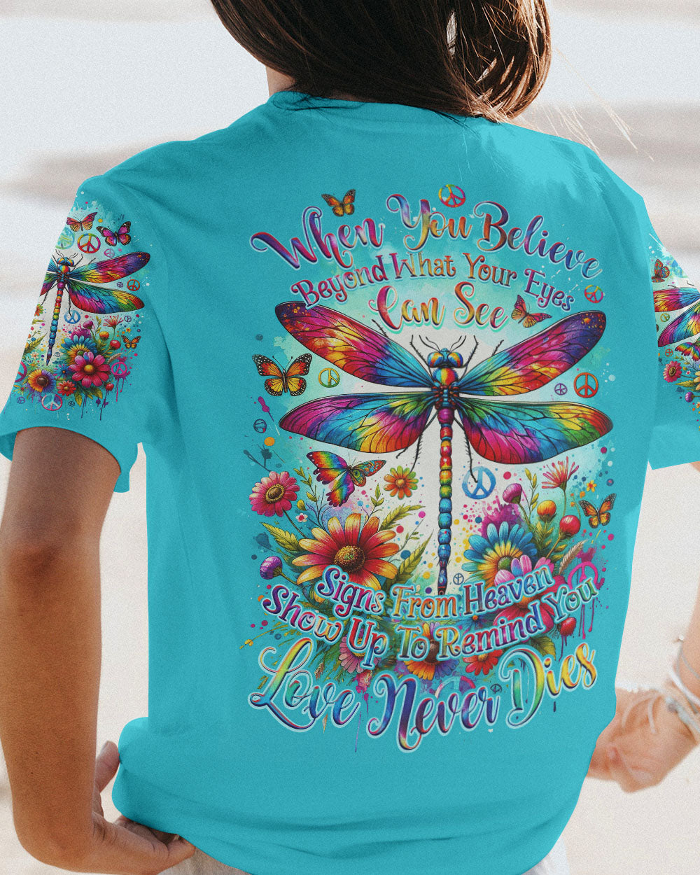 WHEN YOU BELIEVE DRAGONFLY ALL OVER PRINT - TY0212232