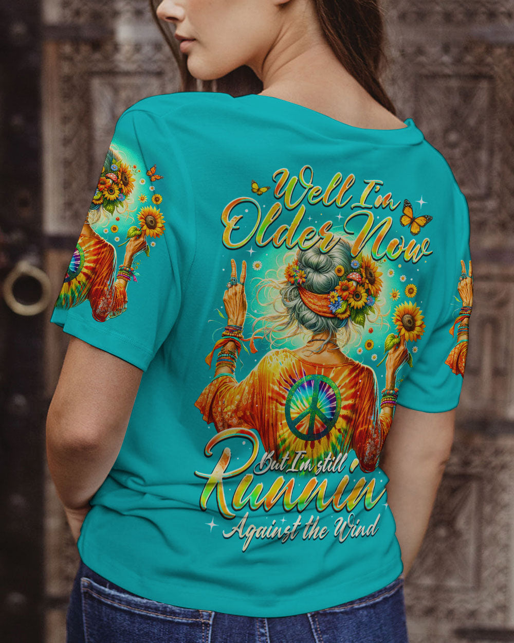 RUNNING AGAINST THE WIND ALL OVER PRINT - TY0305243