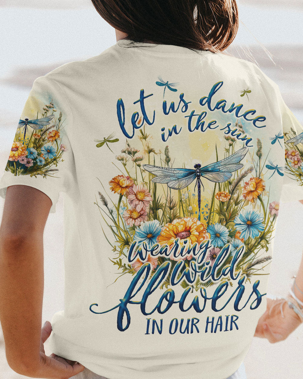 LET US DANCE IN THE SUN DRAGONFLY ALL OVER PRINT - TY0308232