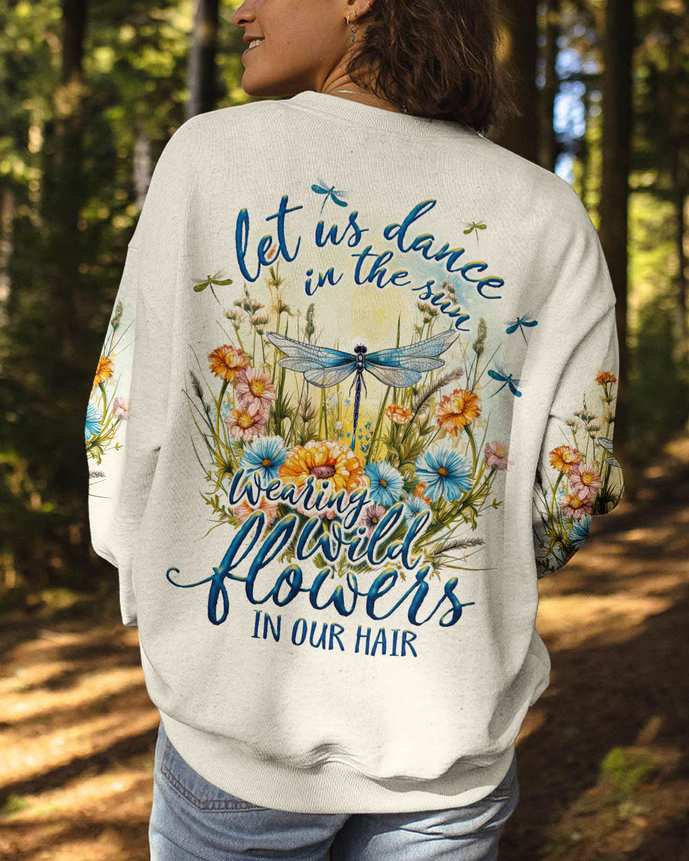 LET US DANCE IN THE SUN DRAGONFLY ALL OVER PRINT - TY0308232