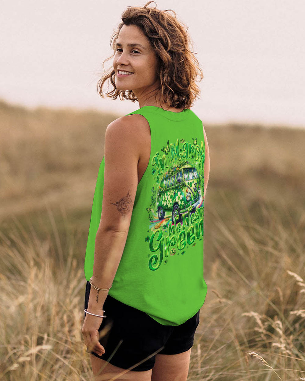 IN MARCH WE WEAR GREEN PATRICK'S DAY ALL OVER PRINT - TY0401241